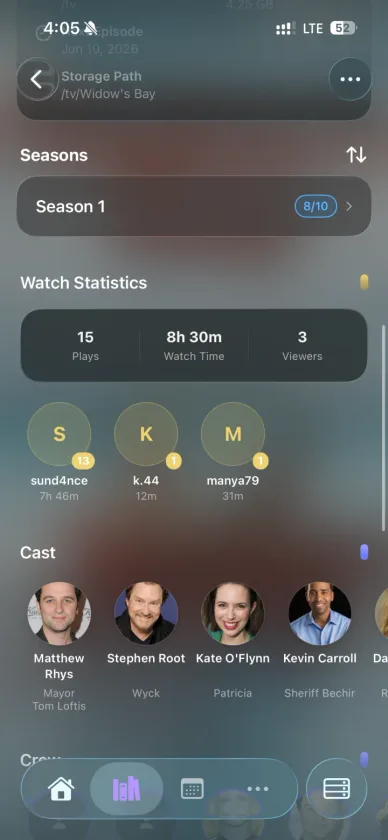 Helmarr watch statistics